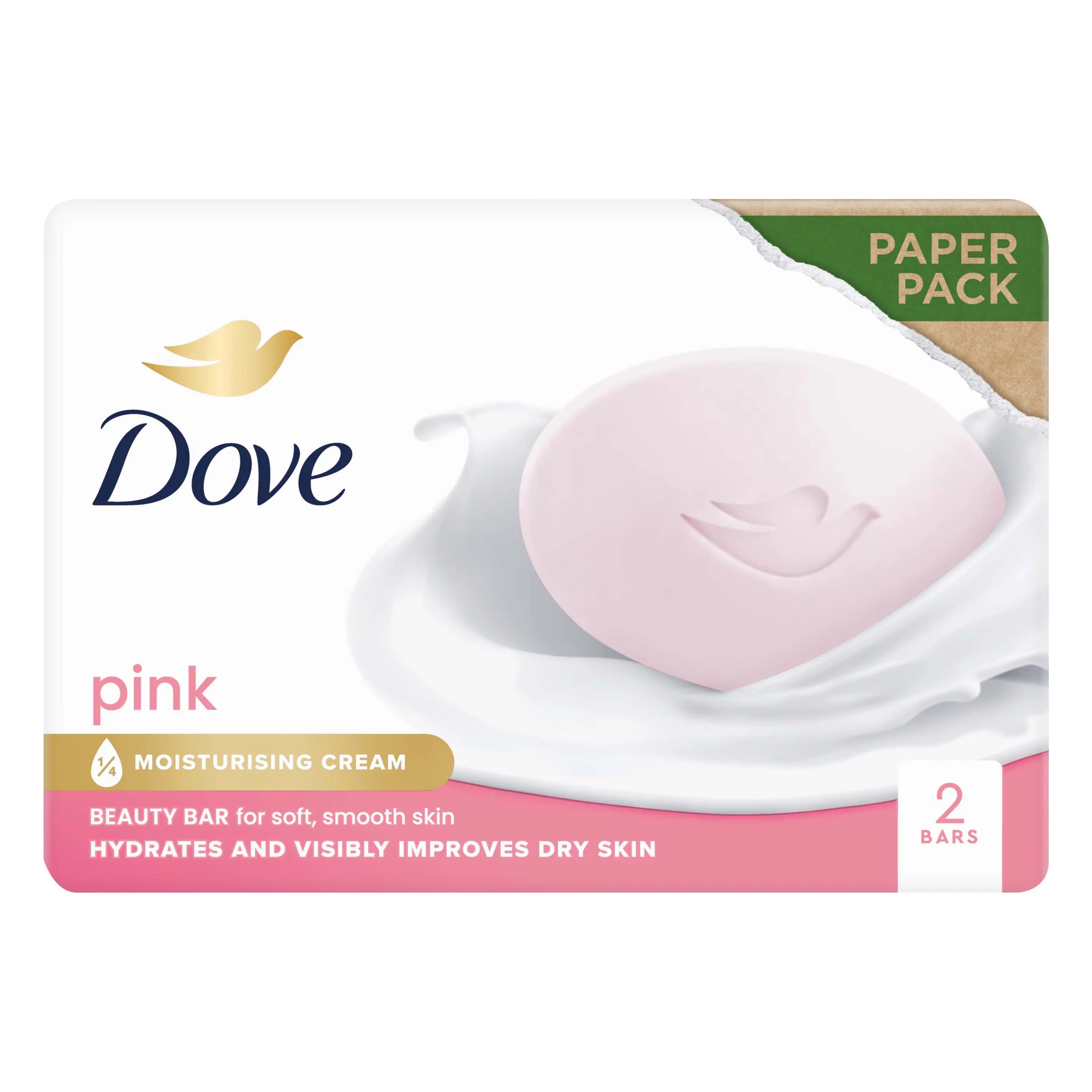 Dove Soap Pink 2X90G (Pack of 6)