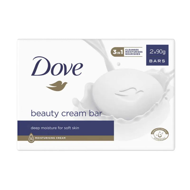 Dove Cream Soap Twin Pack 2X90G (Pack of 6)