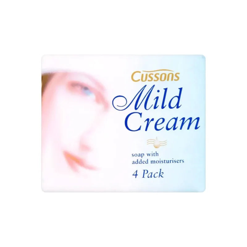 Cussons Mild Cream Soap 4 Pack (Pack of 6)