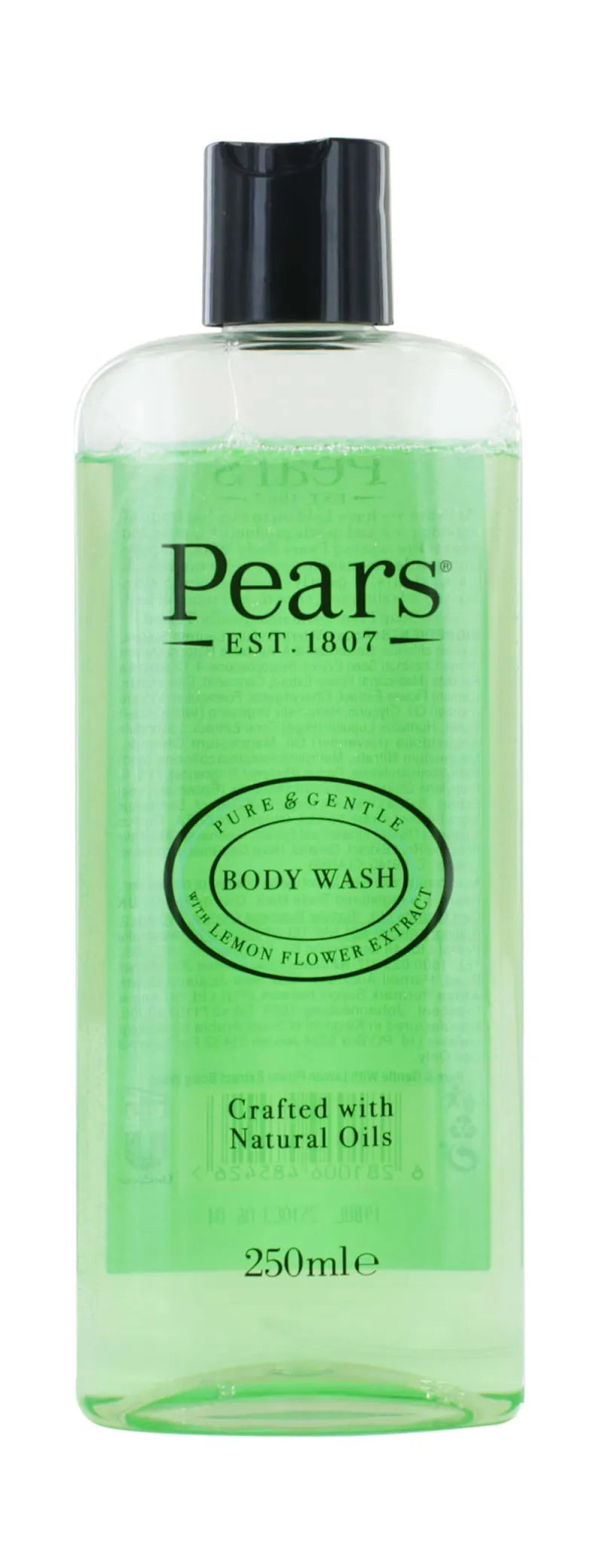 Pears Green Bodywash Lemon Flower 250ML (Pack of 6)