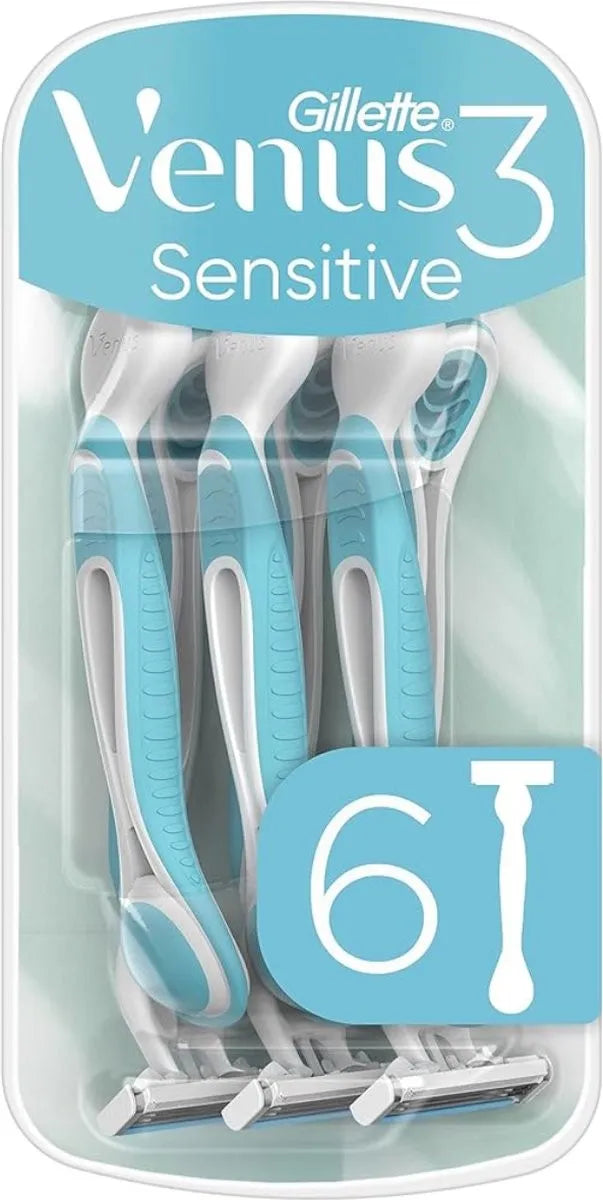 Gillette Venus 3 Sensitive 6S (Pack of 12)