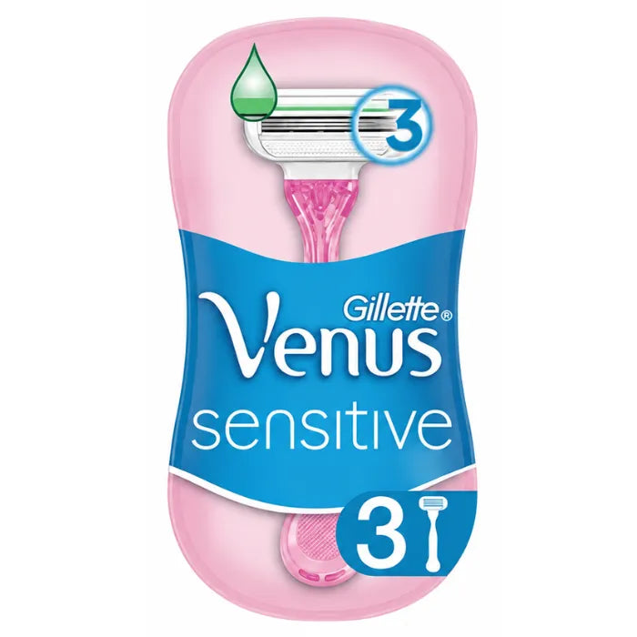 Gillette Venus 3 Razors 3 Count Sensitive – razor