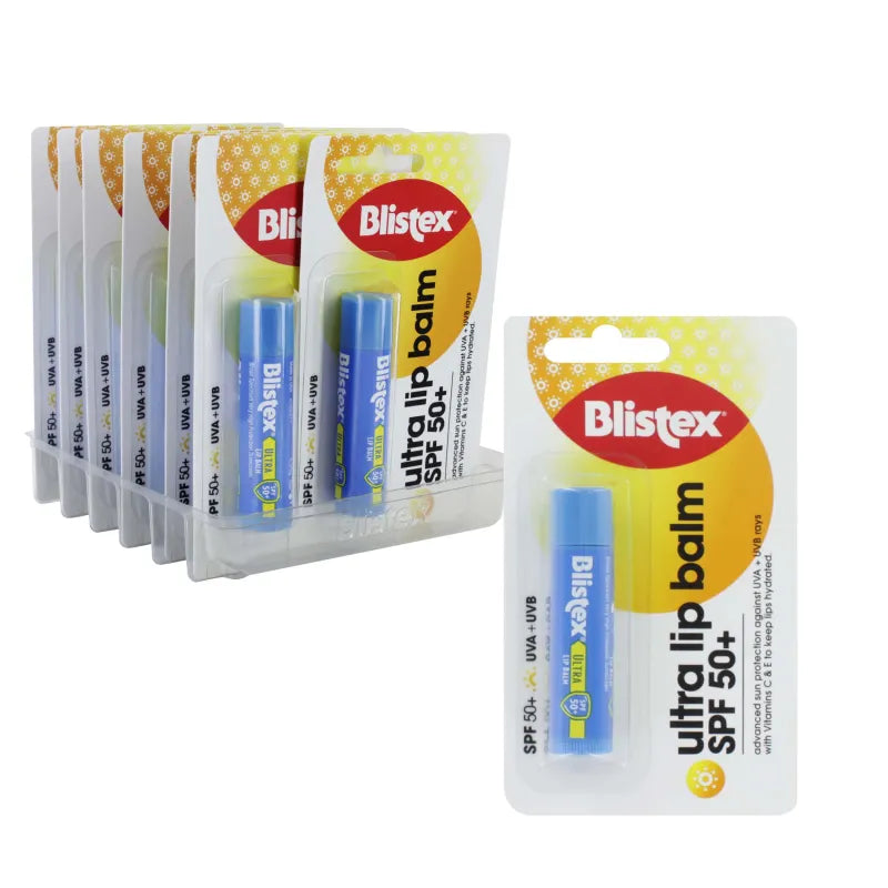 Blistex Ultra Lip Balm 50SPF (Pack of 12)