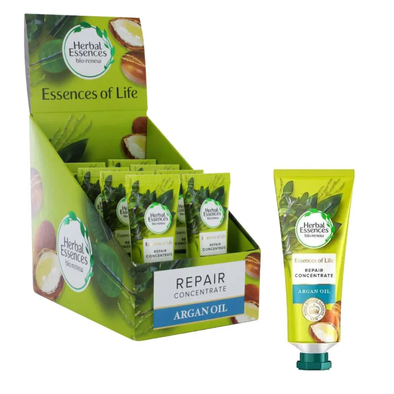 Herbal Essence Argan Oil Repair Concentrate Tube 25ML X8 (Pack of 8)