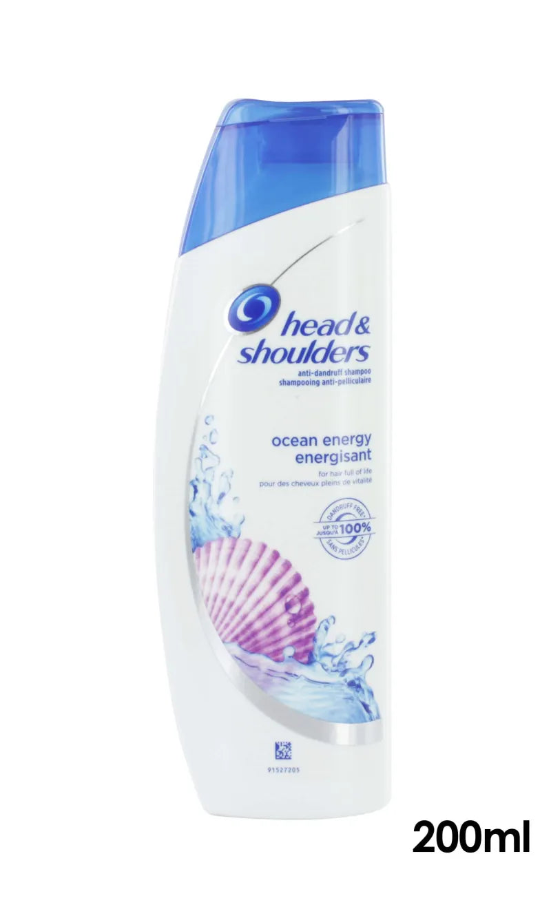 Head & Shoulders Ocean Shampoo 200ML (Pack of 6)