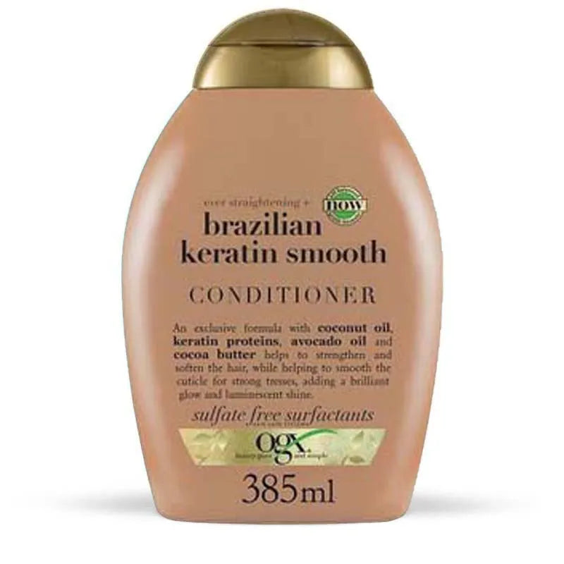 Ogx Brazilian Keratin Conditioner 385ML (Pack of 6)