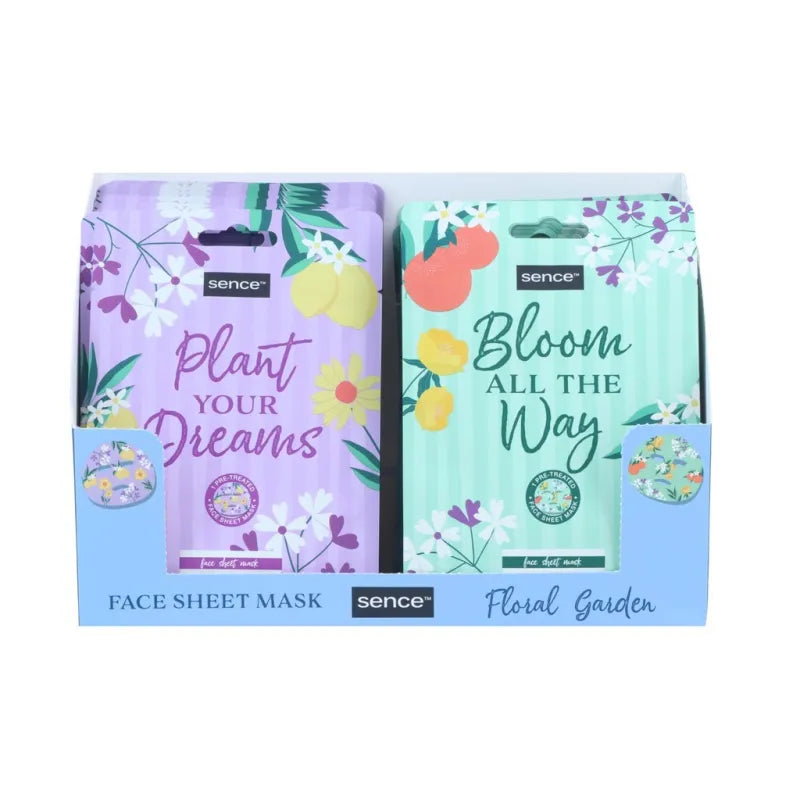 Sence Floral Garden Sheet Mask X24 (Pack of 24)