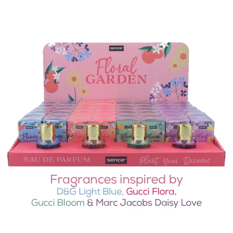 Sence Floral Garden 30ML Edt Disp X48 (Pack of 48)