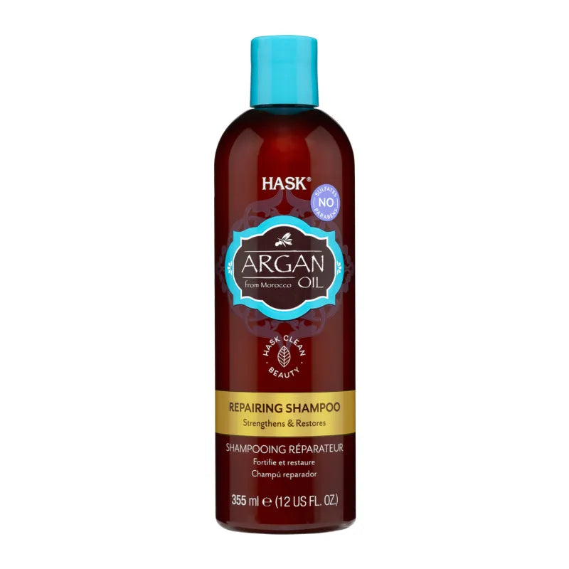 Hask Argan Oil Shampoo 355ML (Pack of 4)
