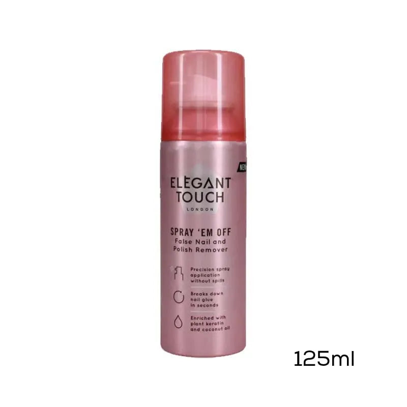 Elegant Touch Spray Em Off Remover 125ML (Pack of 6)