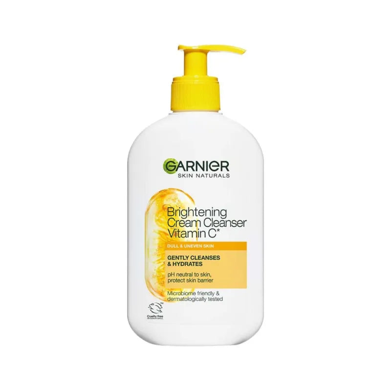 Garnier Skin Active Vitamin C Cream Cleanser 250ML (Pack of 6)