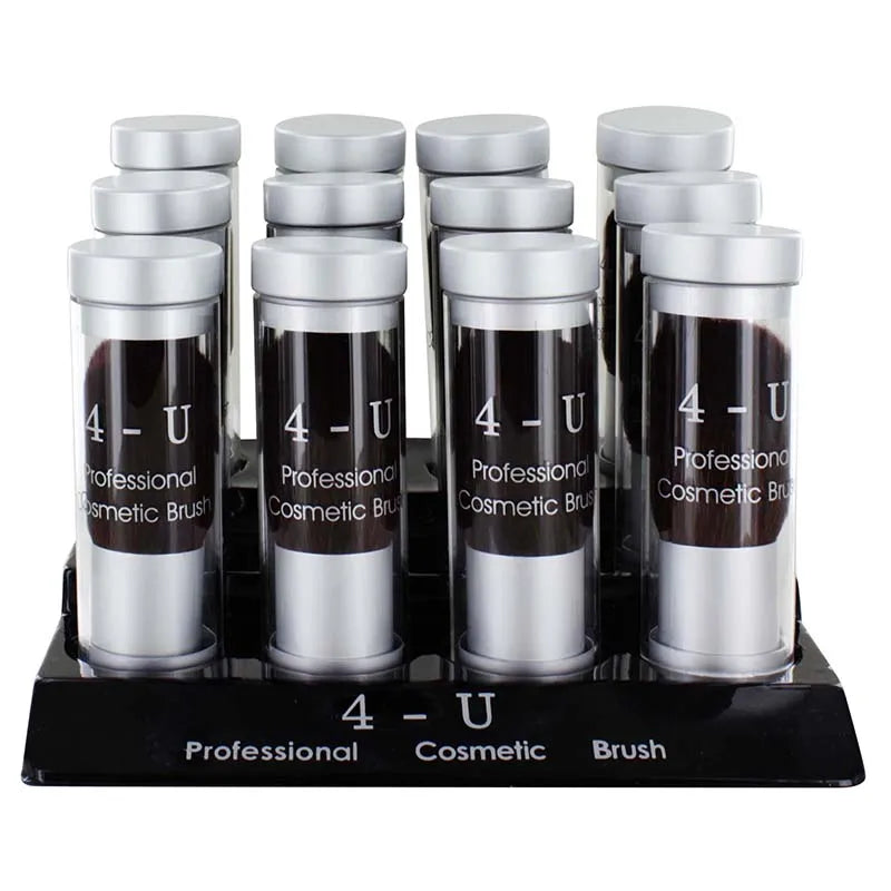 4-U Dumpy Mini Cosmetic Brush X12 (Pack of 3)
