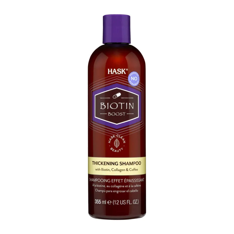Hask Biotin Boost Shampoo 355ML (Pack of 4)