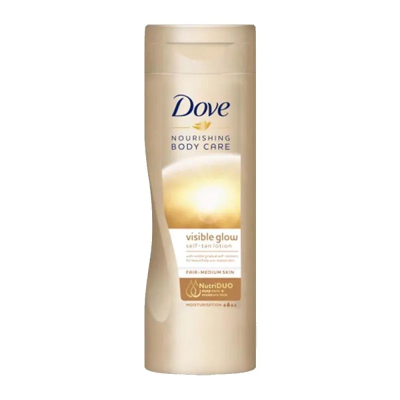 Dove Visible Glow Self Tan Lotion Light-Medium 250ML (Pack of 6)
