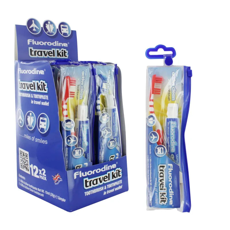 Fluorodine Travel Dental Kit (Pack of 6)
