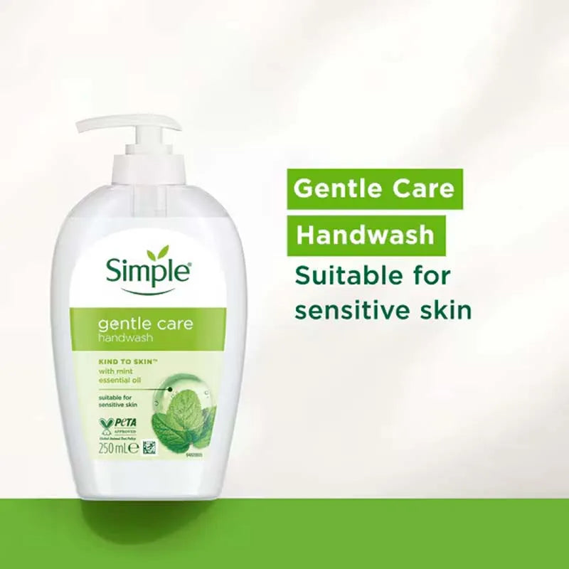 Simple Gentle Care Handwash 250ML (Pack of 6)