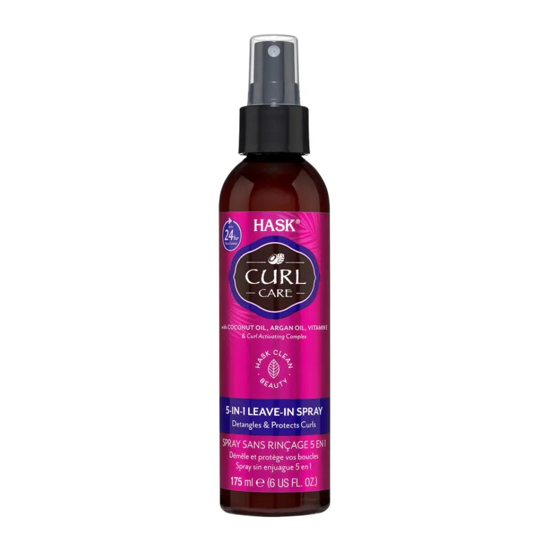 Hask Curl Care 5 In 1 Leave In Spray 175ML (Pack of 6)