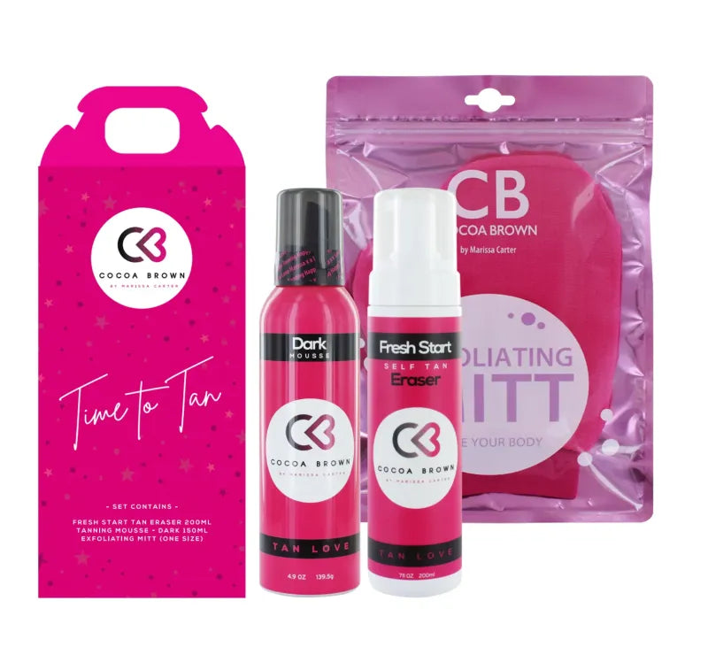 Cocoa Brown Time To Tan Gift Set (Pack of 6)