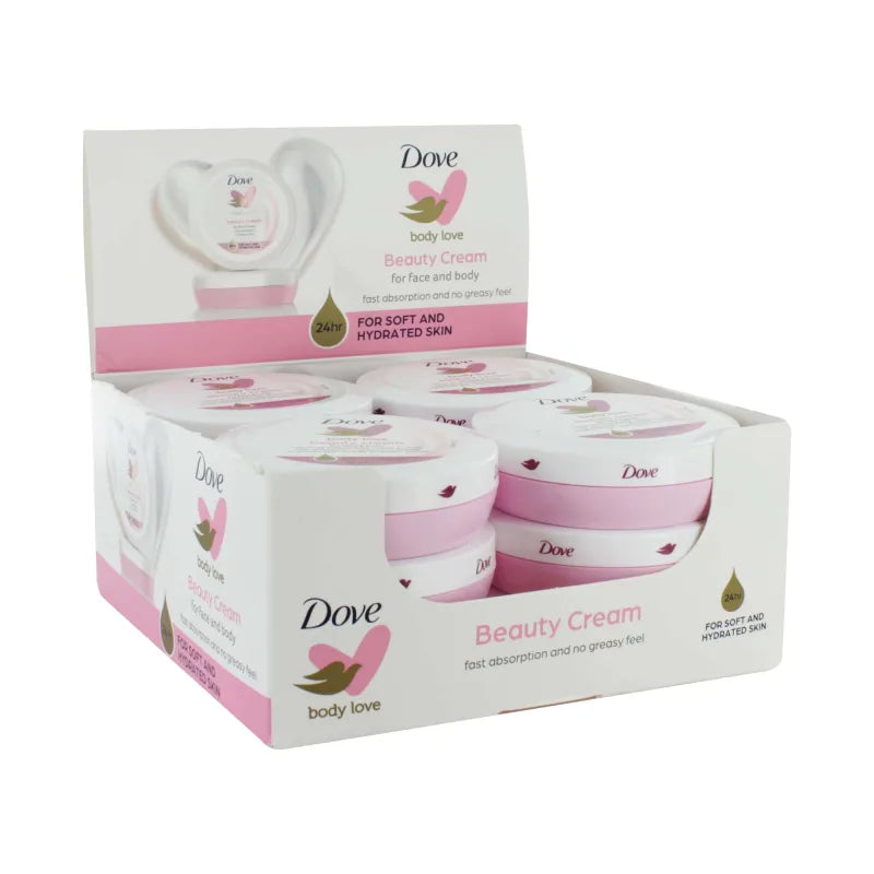 Dove Pink Beauty Cream 75ML Disp X12 (Pack of 12)