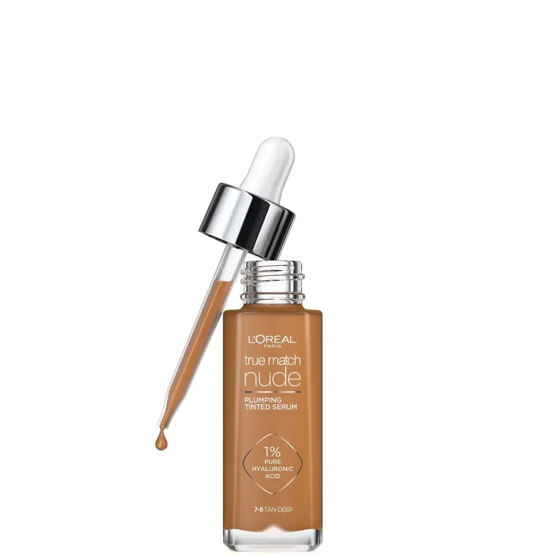 L'Oreal True Match Nude Plumping Tinting Serum Deep (Pack of 3)