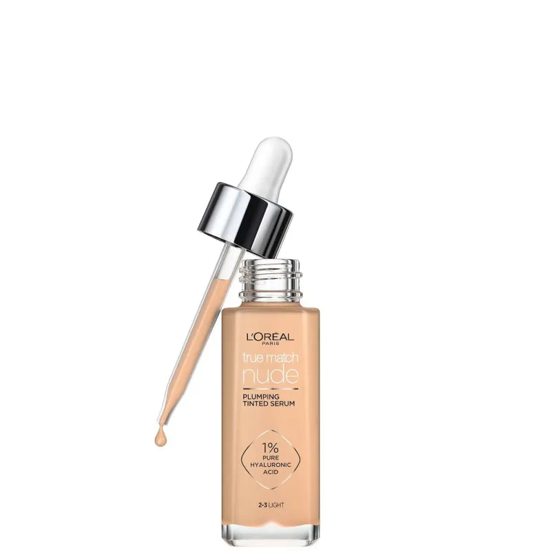 L'Oreal True Match Nude Plumping Tinting Serum Light (Pack of 3)