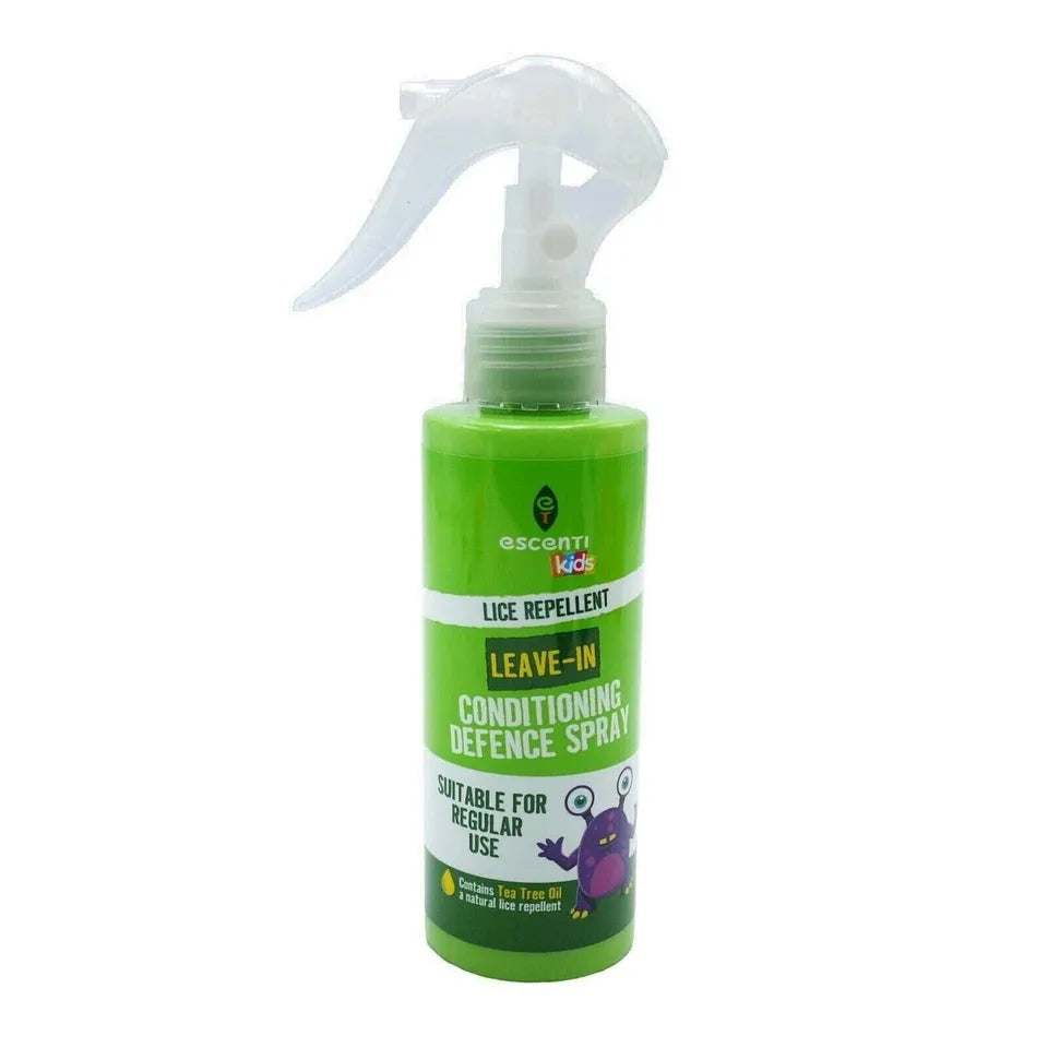 Escenti Head Lice Defence 150ML Leave In Spray Conditioner With Tea (Pack of 12)