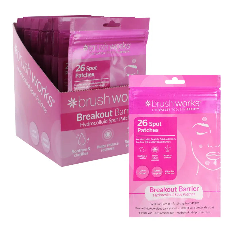 Brush Works 26 Spot Patches 52 56 531 Disp X18 (Pack of 18)