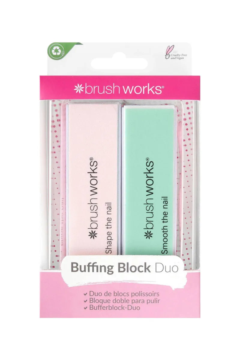 Brush Works 2 Nail Buffing Blocks 52 56 357 (Pack of 6)