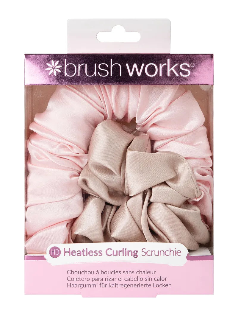 52 56 443 Brush Works Heatless Curling Scrunchy (Pack of 6)