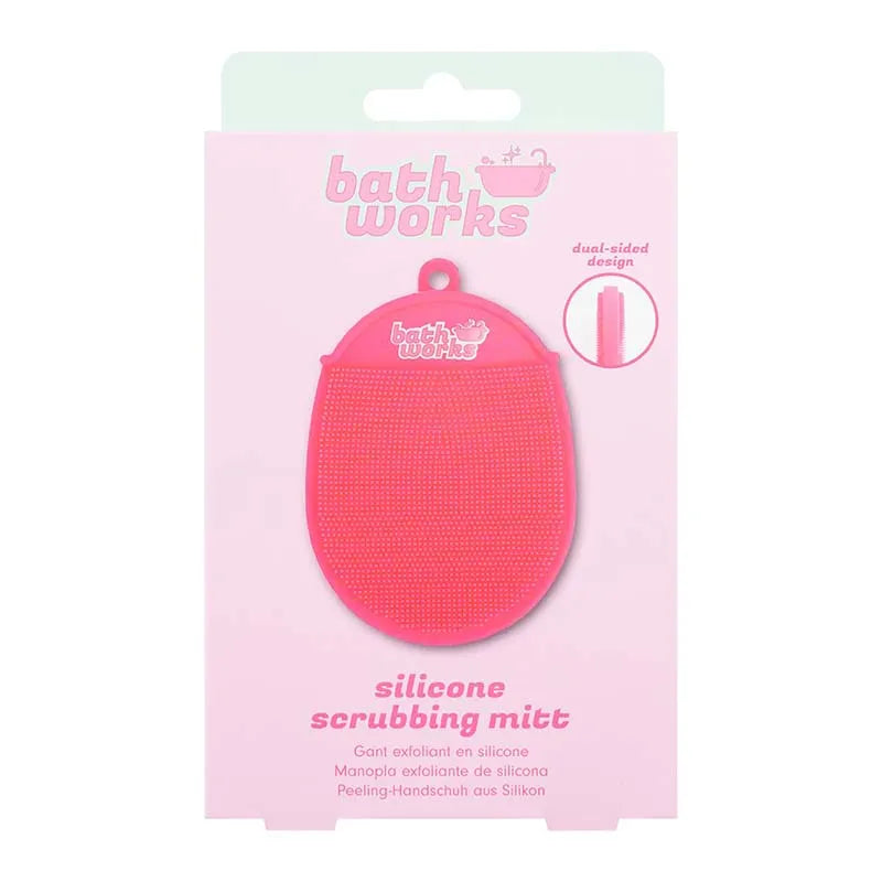 Bath Works Silicone Scrubbing Mitt 21 17 001 (Pack of 6)