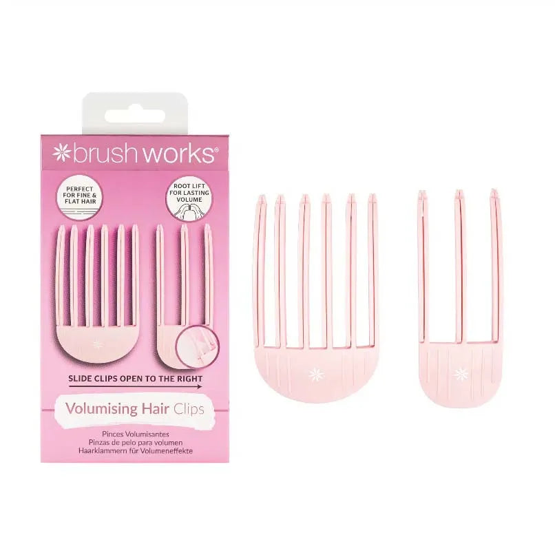 Brush Work Volumising Hair Clips 52 56 594 (Pack of 6)