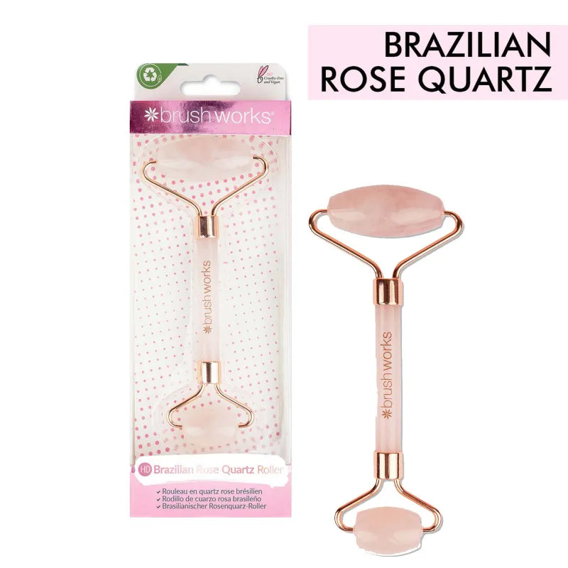 Brush Works Brazilian Rose Quartz Roller 52 56 379 (Pack of 6)