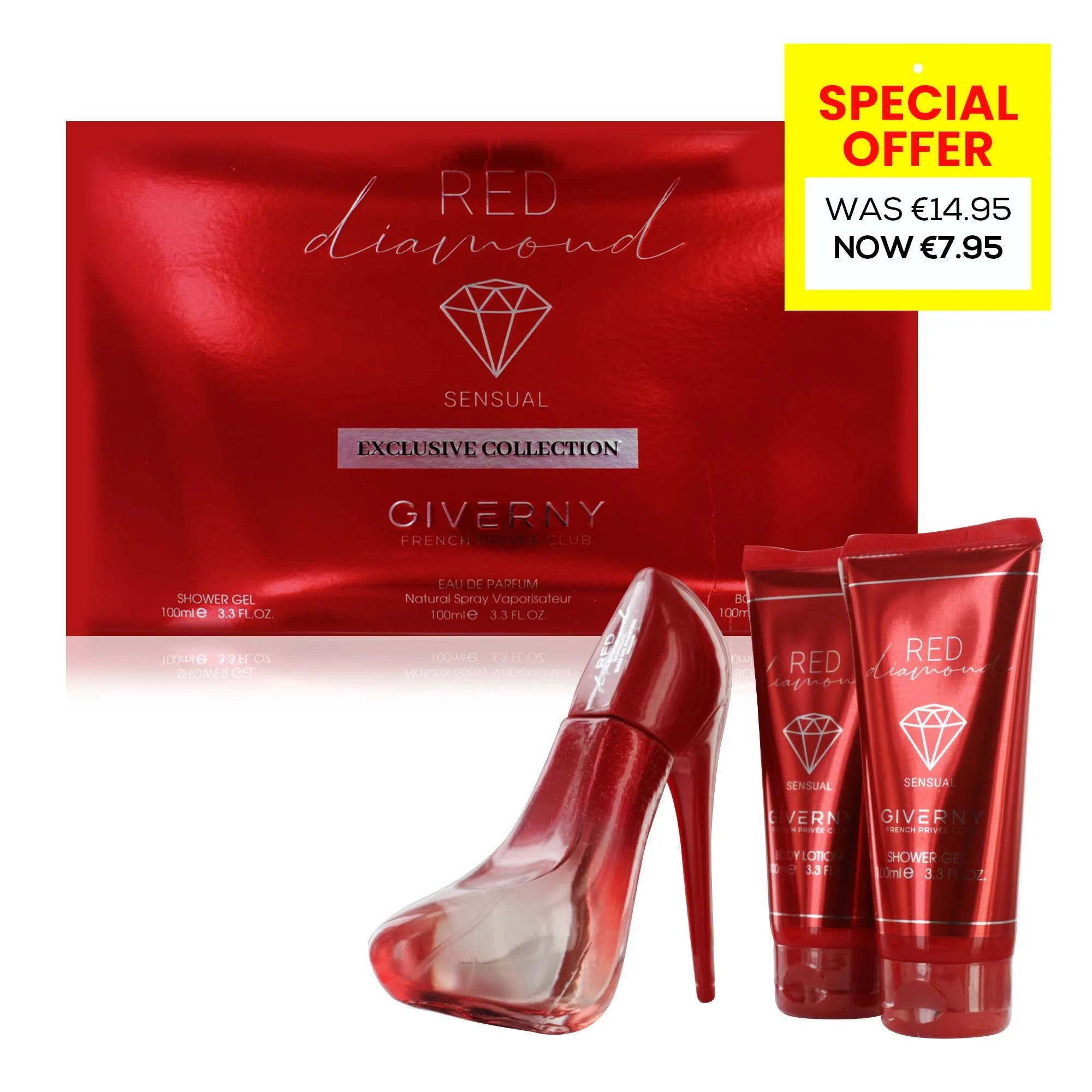 Giverny Red Diamond 3Pce Gift Set (Si Passione Armani)**Special (Pack of 6)