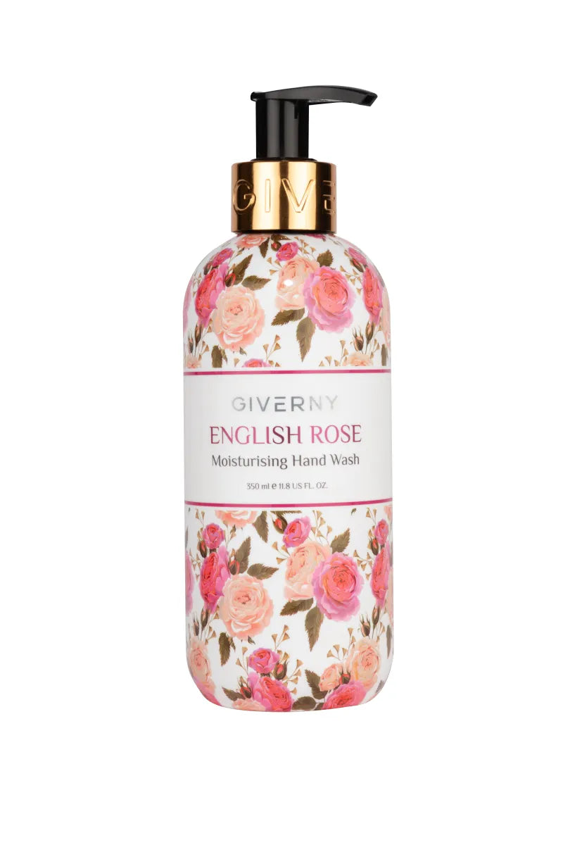 Giverny English Rose Hand Wash Soap 350ML (Pack of 6)