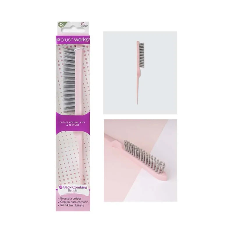 Brush Works Back Combing Brush 52 56 129 (Pack of 6)