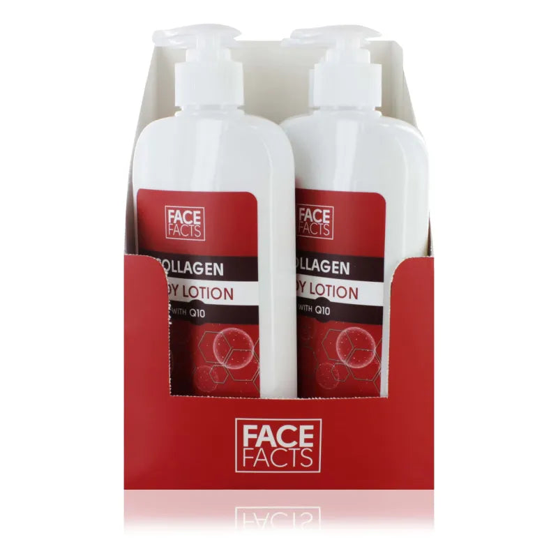 Face Facts Collagen Body Lotion 400ML (Pack of 6)