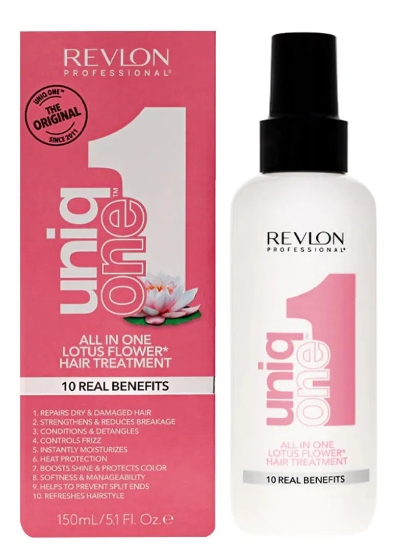 Revlon Uniq One Hair Treatment Lotus Flower 150ML (Pack of 6)