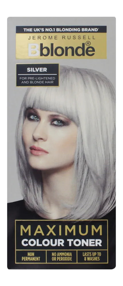 B Blonde Maximum Colour Toner Silver (Pack of 6)