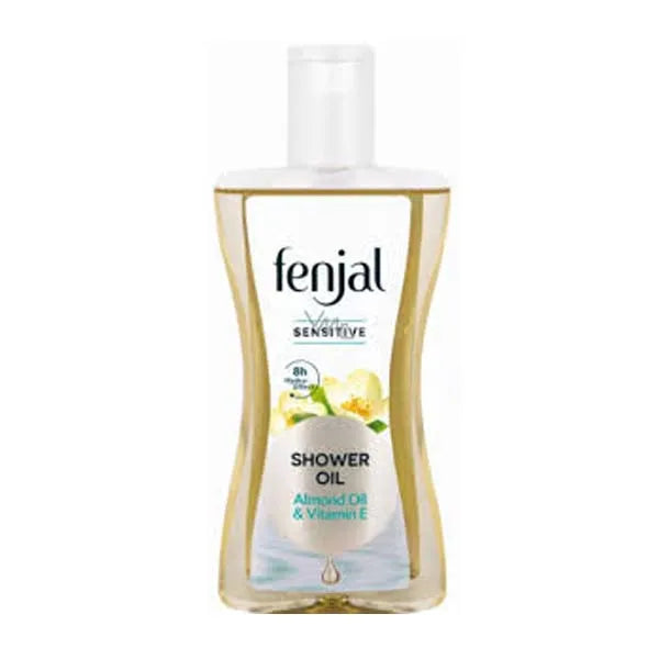 Fenjal Sensitive Shower Oil Almond & Vit E 225ML (Pack of 6)