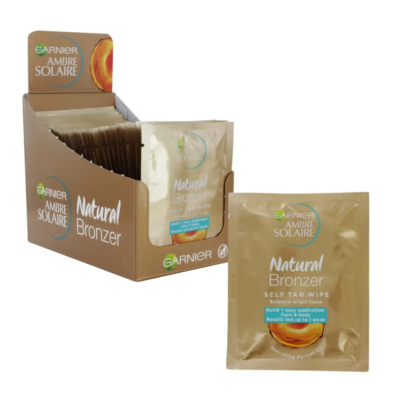 Garnier Natural Self Tan Wipes X30 (Pack of 30)