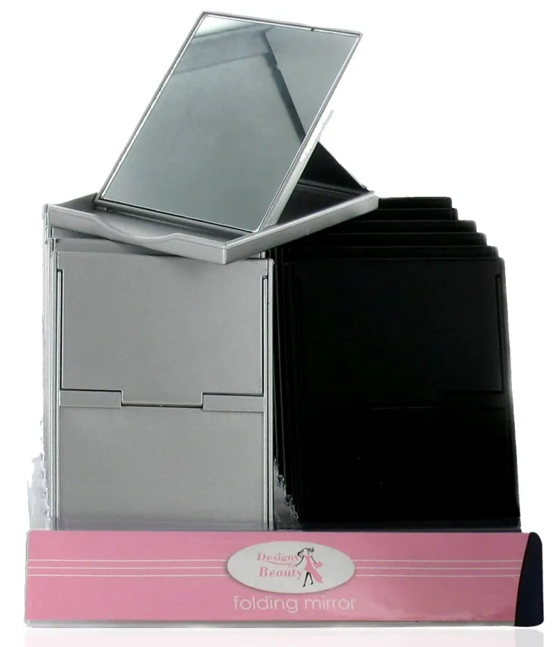 20-0018 Dob Folding Handbag Mirror X12 (Pack of 12)