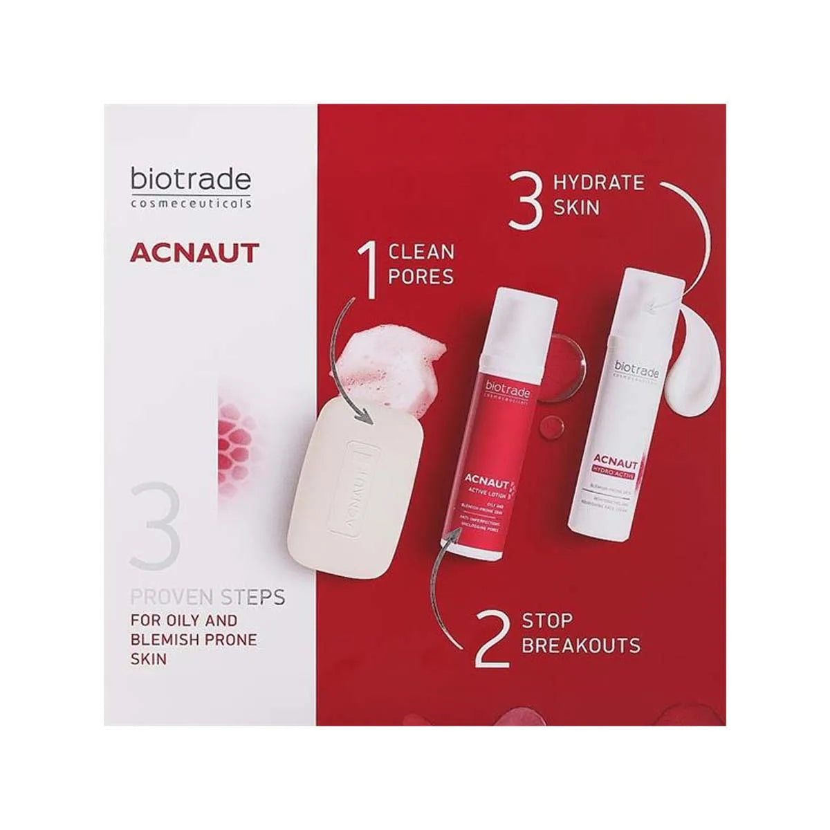 Biotrade Acnaut 3 Proven Steps Kit (Pack of 3)