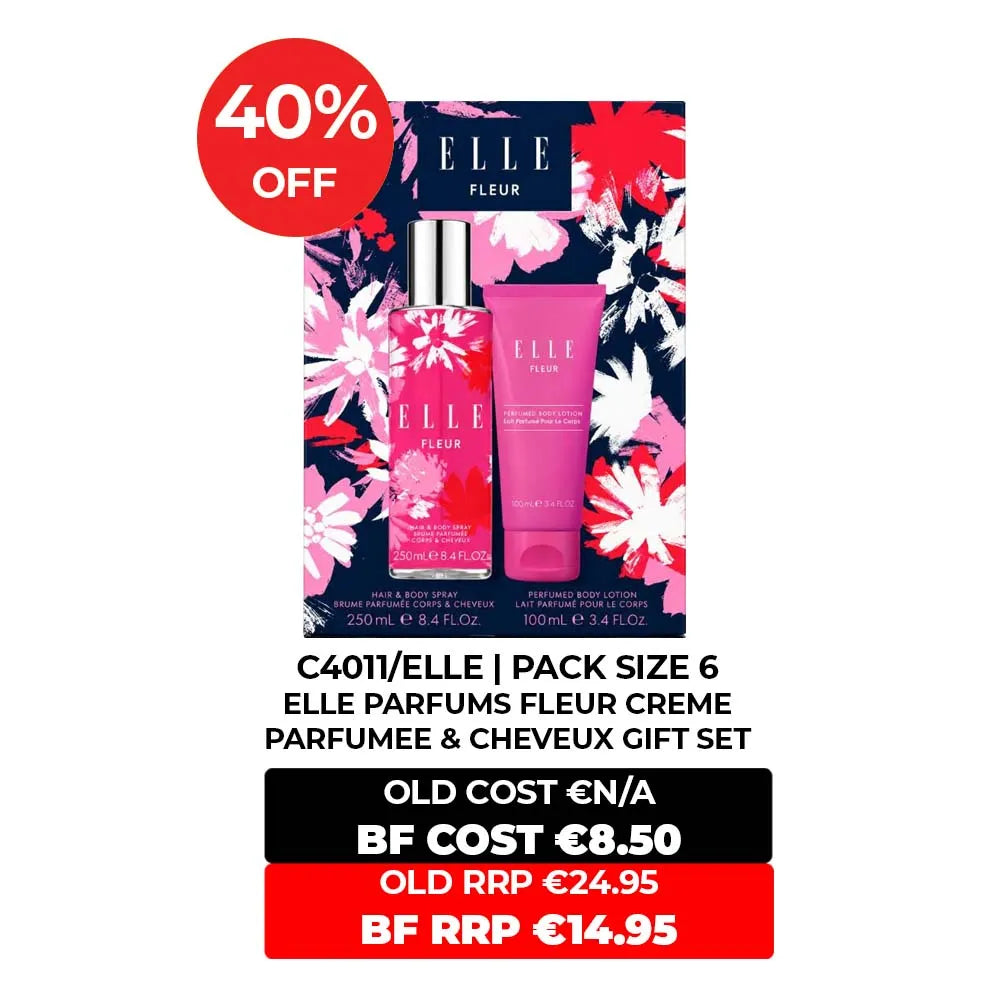 Elle Fleur 2-Piece Gift Set (Body Spray & Lotion) – gift set