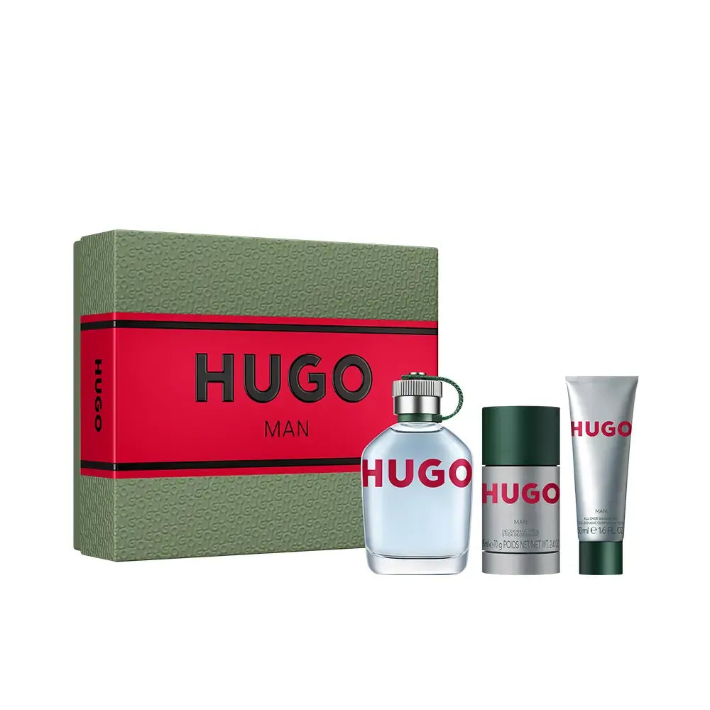 Hugo Boss Hugo Man 3-Piece Set (125ml Eau de Toilette Spray, 50ml Shower Gel & 75ml – fragrance
