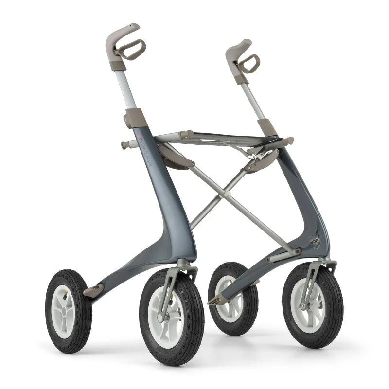 byACRE Carbon Overland Rollator in Midnight Blue - All-Terrain Carbon Fibre Walker