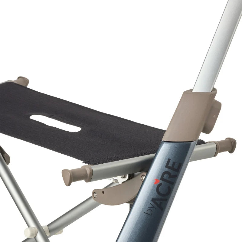 byACRE Carbon Overland Rollator - All-Terrain Foldable Walker