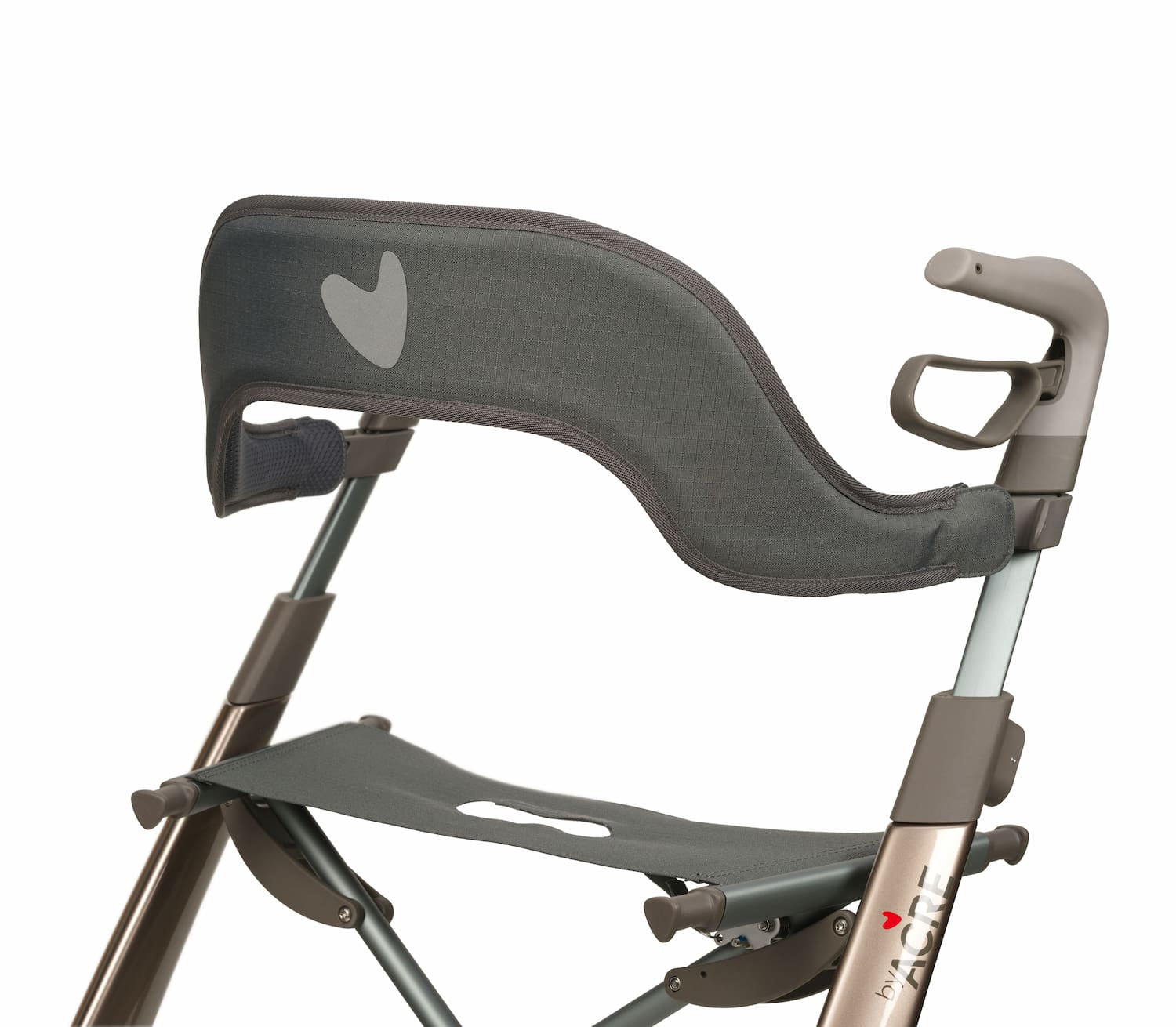 byACRE Carbon Overland Padded Backrest - Rollator Seat Back Padded Support