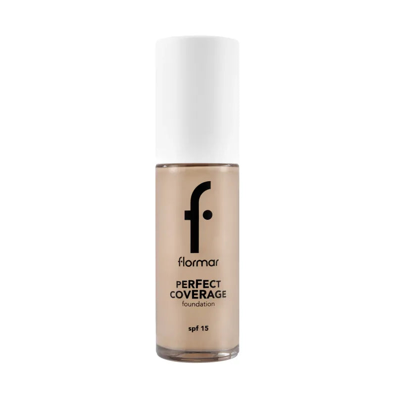 Flormar Perfect Coverage Foundation 101 Pastel Beige (Pack of 3)