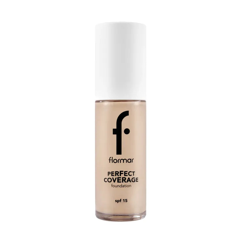 Flormar Perfect Coverage Foundation 105 Porecelain Ivory (Pack of 3)