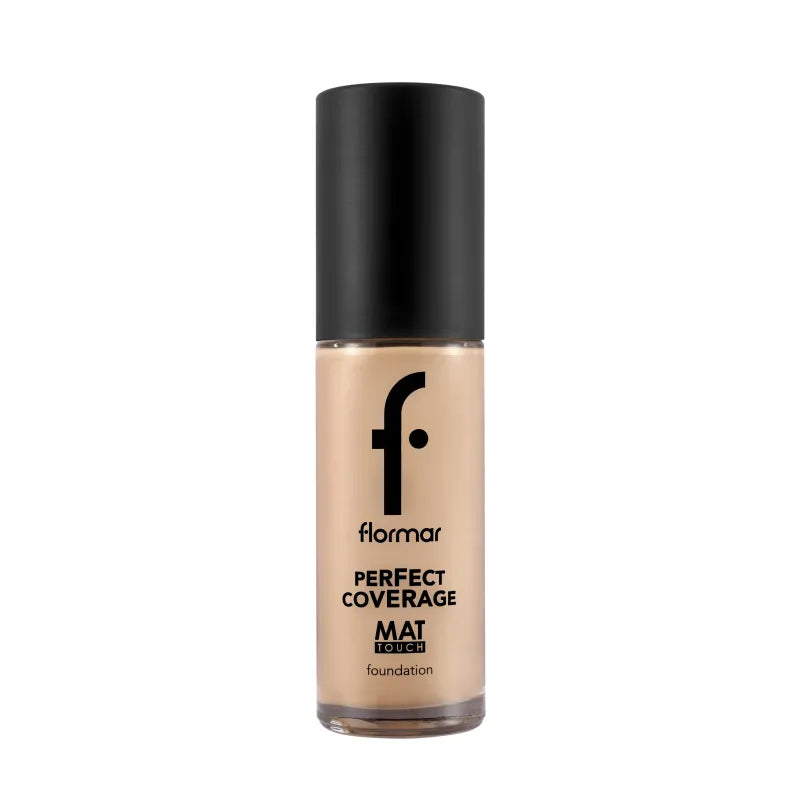 Flormar Mat Touch Foundation M308 Fair Ivory (Pack of 3)